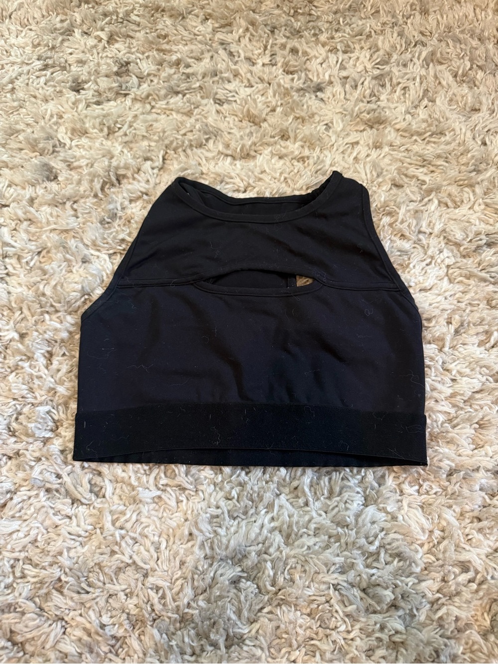 Born Primitive high neck sports bra with cutout